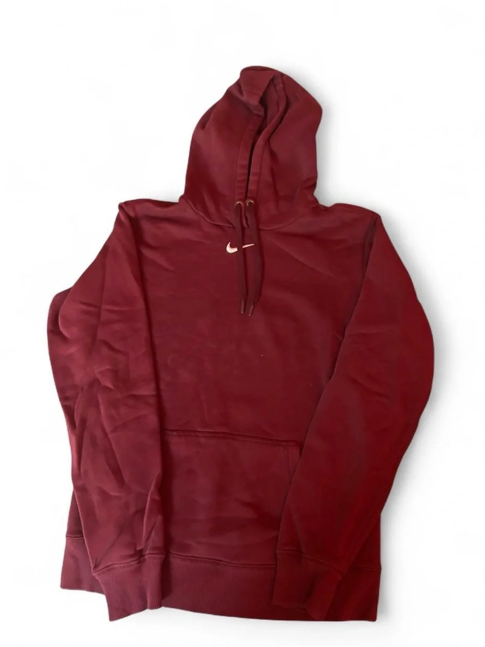Nike womens Burgundy Pullover Hoodie